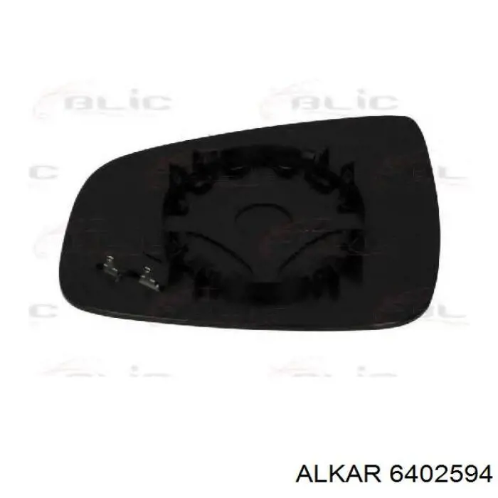 6402594 Alkar cristal de espejo retrovisor exterior derecho