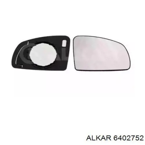 Cristal de espejo retrovisor derecho Alkar 6402752 precio, desde 23,89 EUR