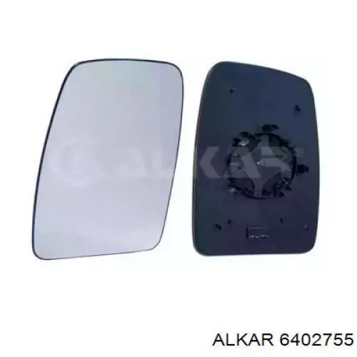 6402755 Alkar cristal de espejo retrovisor exterior derecho