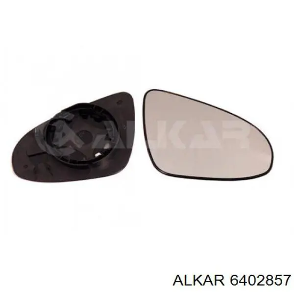 6402857 Alkar cristal de espejo retrovisor exterior derecho