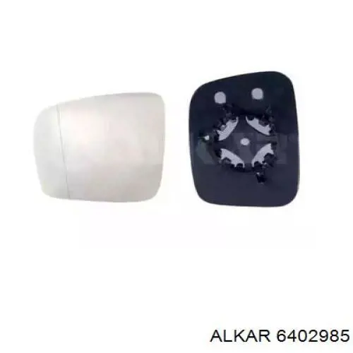 Cristal de espejo retrovisor derecho 6402985 Alkar