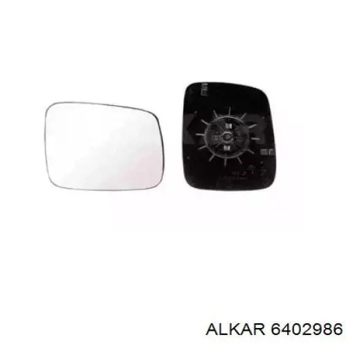 Cristal de retrovisor exterior derecho SPJ L0252