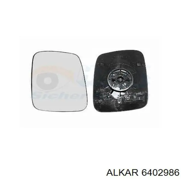 Cristal de espejo retrovisor derecho L0252 SPJ