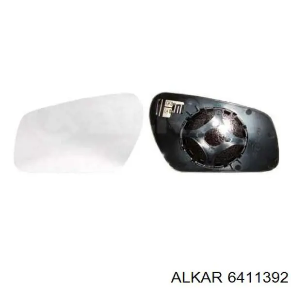 6411392 Alkar cristal de espejo retrovisor exterior izquierdo