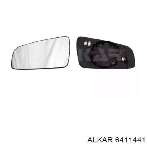 Cristal de Retrovisor Exterior Izquierdo para Opel Zafira (A05)