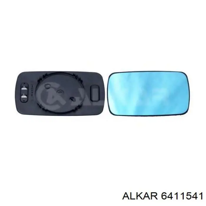 6411541 Alkar cristal de espejo retrovisor exterior izquierdo
