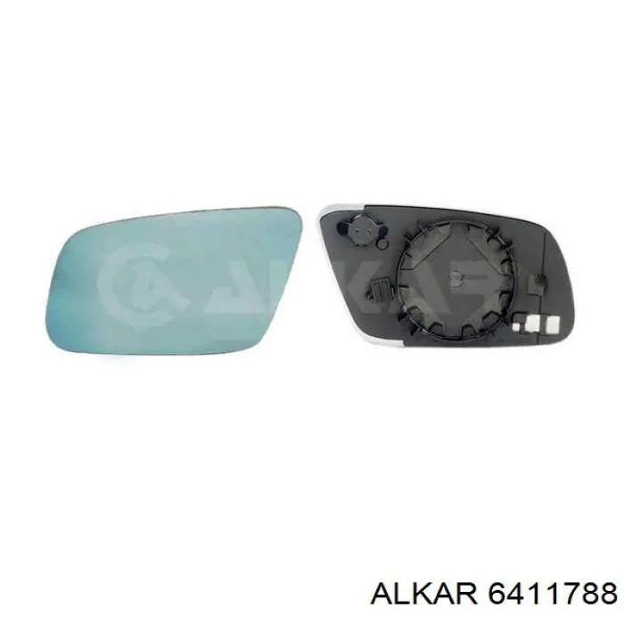6411788 Alkar cristal de espejo retrovisor exterior izquierdo