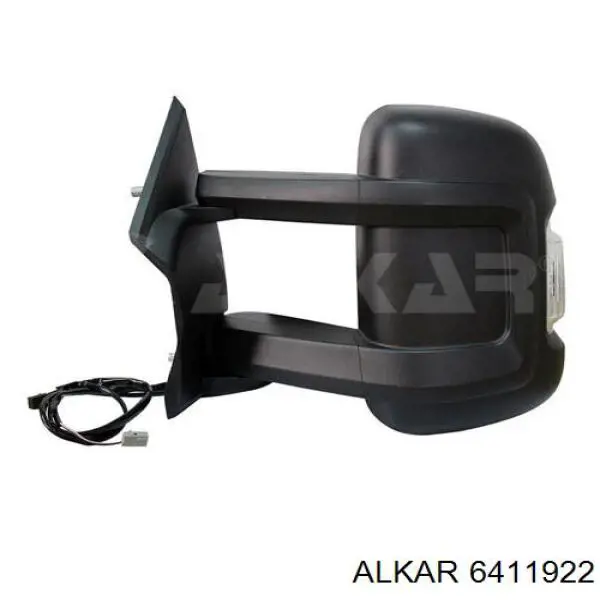 Cristal de espejo retrovisor exterior izquierdo 6411922 Alkar