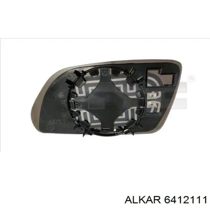 6412111 Alkar cristal de espejo retrovisor exterior derecho