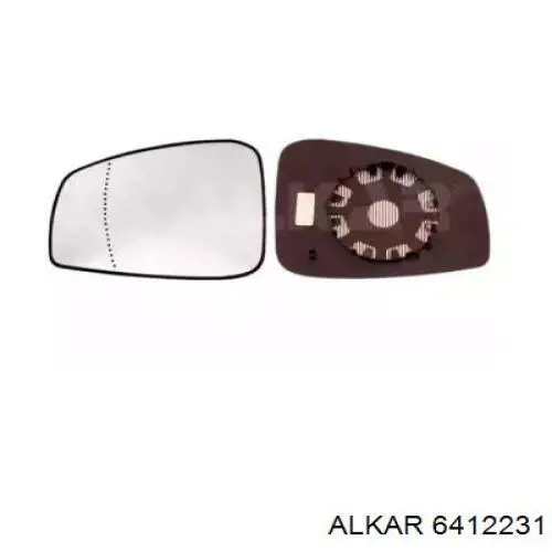 Comprar 963650003R Renault (RVI) Cristal de espejo retrovisor derecho