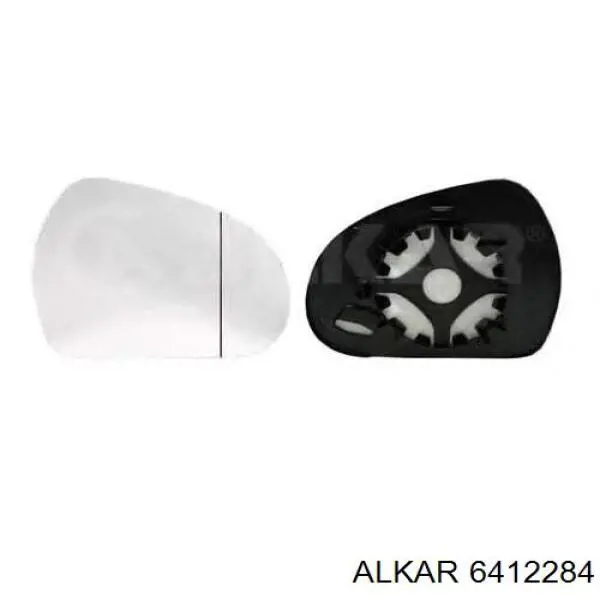 6412284 Alkar cristal de espejo retrovisor exterior derecho