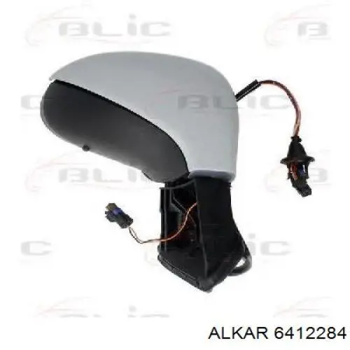 Cristal de espejo retrovisor derecho 6412284 Alkar