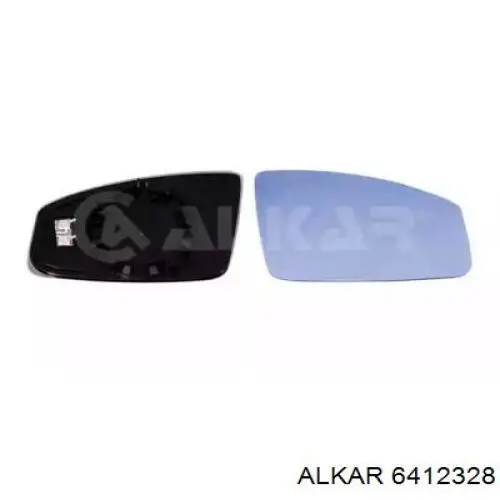 6412328 Alkar cristal de espejo retrovisor exterior derecho