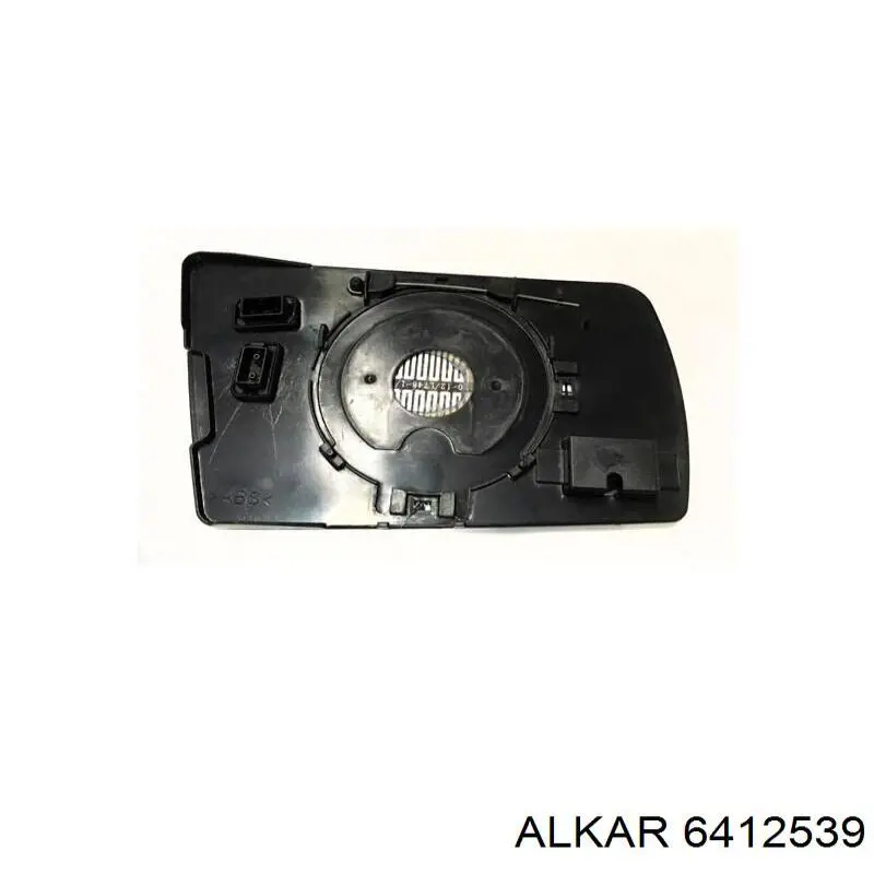 6412539 Alkar cristal de espejo retrovisor exterior derecho
