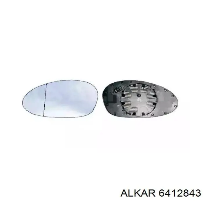 Comprar 6412843 Alkar Cristal de espejo retrovisor derecho