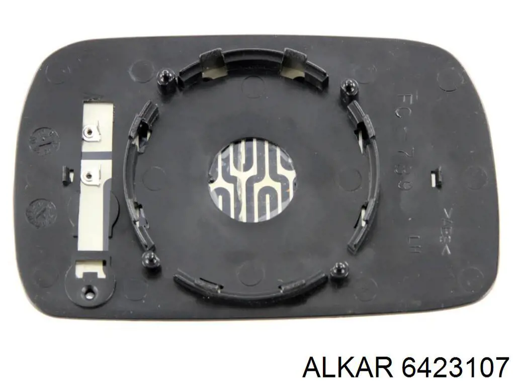 6423107 Alkar cristal de espejo retrovisor exterior izquierdo