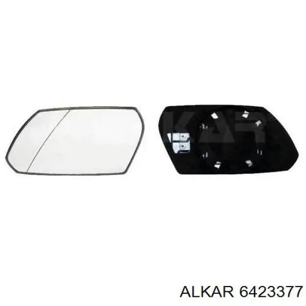 6423377 Alkar cristal de espejo retrovisor exterior izquierdo