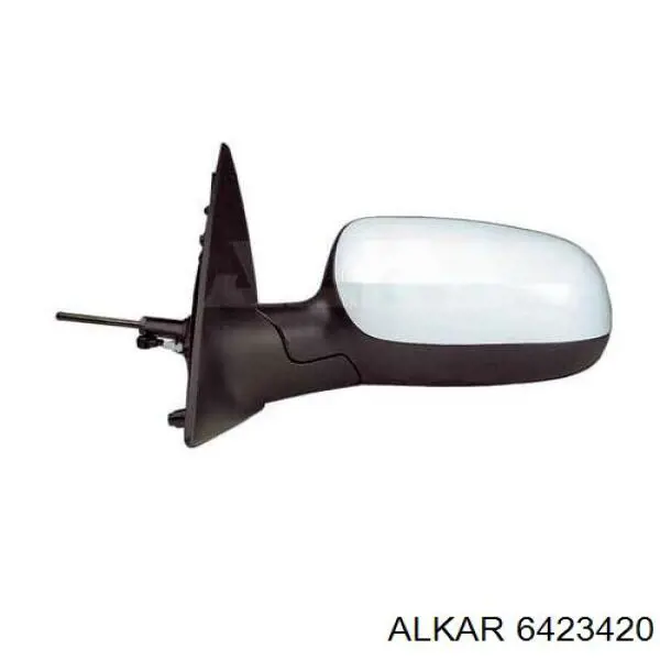 6423420 Alkar cristal de espejo retrovisor exterior izquierdo
