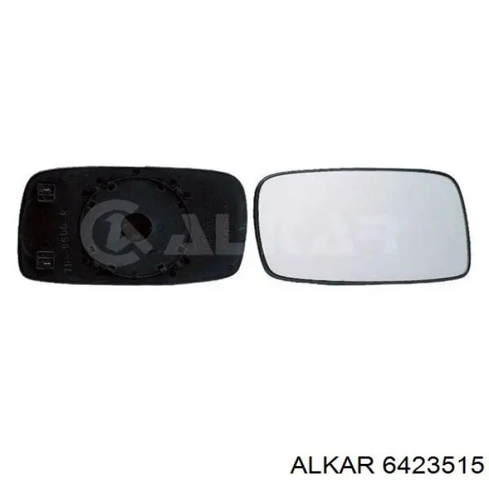 6423515 Alkar cristal de espejo retrovisor exterior izquierdo