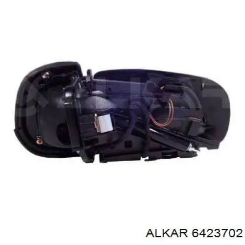 Cristal de espejo retrovisor exterior izquierdo 6423702 Alkar