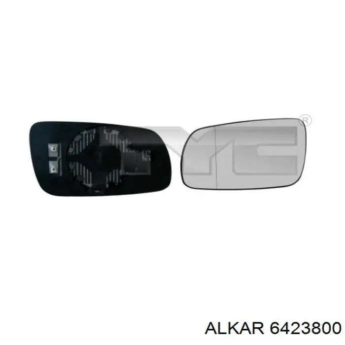 Cristal de espejo retrovisor exterior izquierdo Alkar 6423800 precio, desde 14,75 EUR