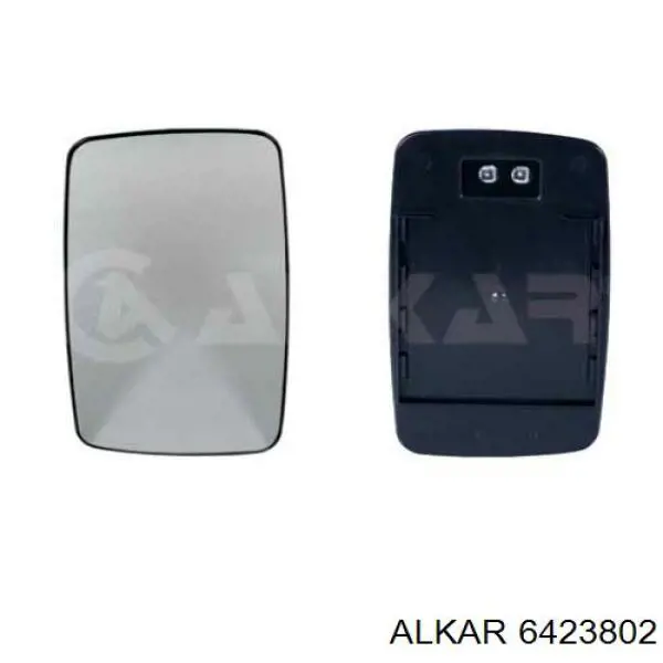 6423802 Alkar cristal de espejo retrovisor exterior izquierdo