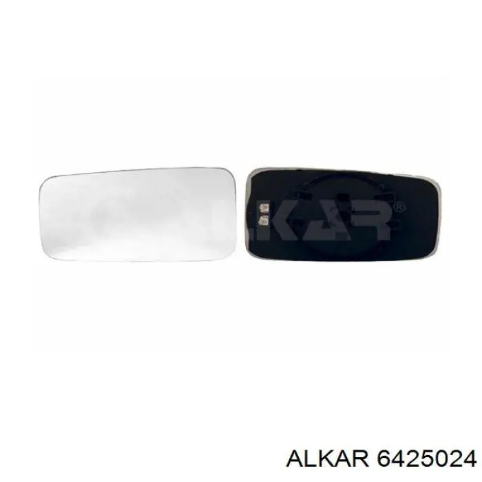 6425024 Alkar cristal de espejo retrovisor exterior izquierdo