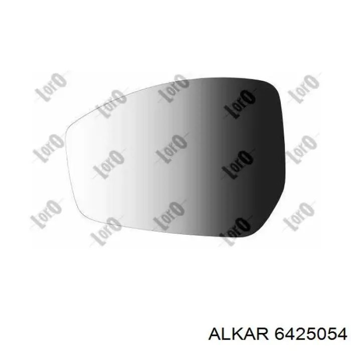 6425054 Alkar cristal de espejo retrovisor exterior izquierdo