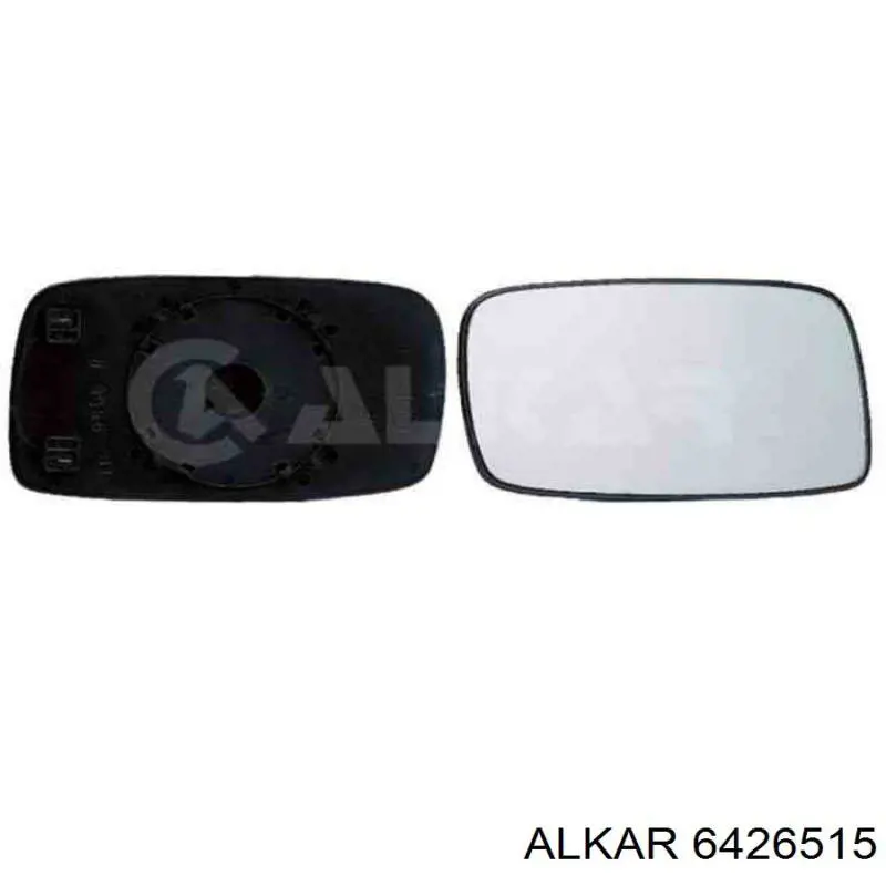 6426515 Alkar cristal de espejo retrovisor exterior derecho