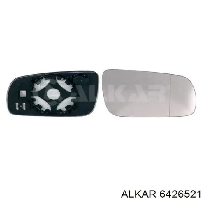 6426521 Alkar cristal de espejo retrovisor exterior derecho