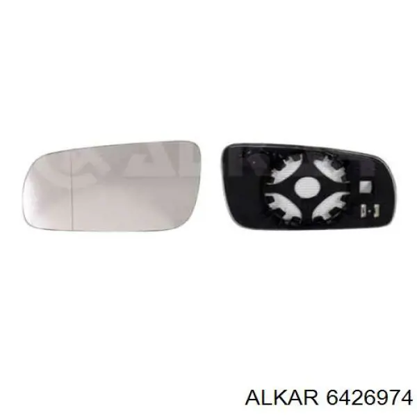 6426974 Alkar cristal de espejo retrovisor exterior derecho