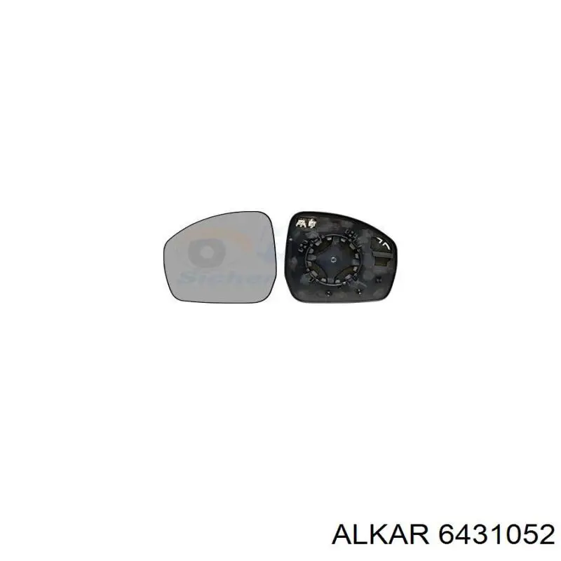 6431052 Alkar cristal de espejo retrovisor exterior izquierdo