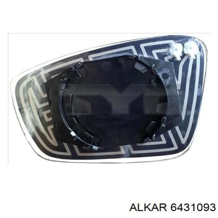Cristal de espejo retrovisor exterior izquierdo Alkar 6431093 precio, desde 69,37 EUR