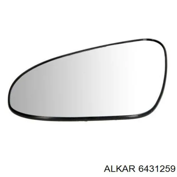 6431259 Alkar cristal de espejo retrovisor exterior izquierdo