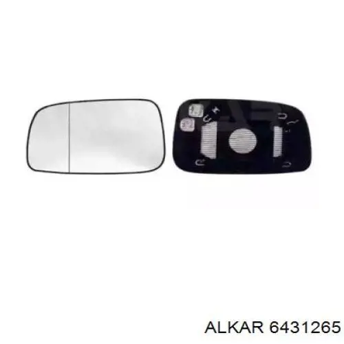 Cristal de espejo retrovisor exterior izquierdo Alkar 6431265 precio, desde 59,60 EUR