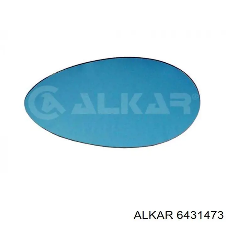 6431473 Alkar cristal de espejo retrovisor exterior izquierdo