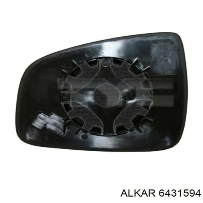 6431594 Alkar cristal de espejo retrovisor exterior izquierdo