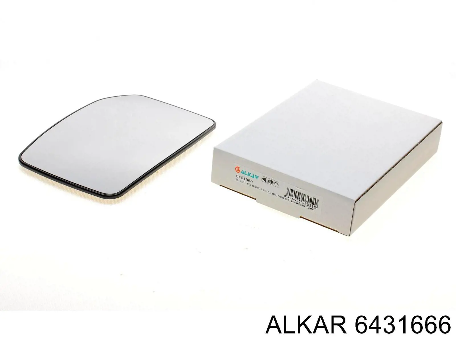 Cristal de espejo retrovisor exterior izquierdo Alkar 6431666 precio, desde 16,15 EUR