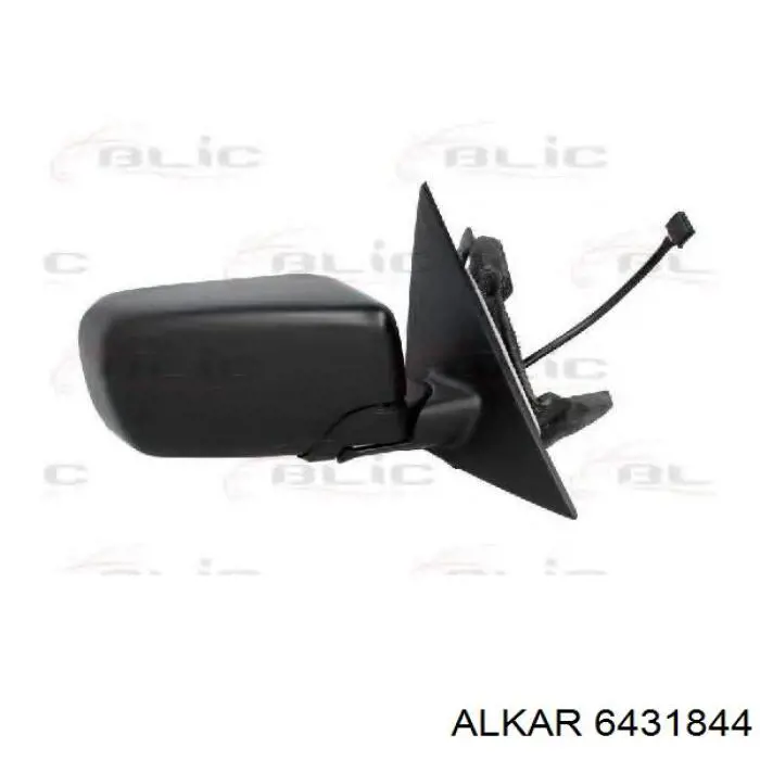 Cristal de espejo retrovisor exterior izquierdo 6431844 Alkar