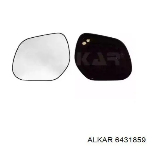 Cristal de espejo retrovisor exterior izquierdo Alkar 6431859 precio, desde 24,18 EUR