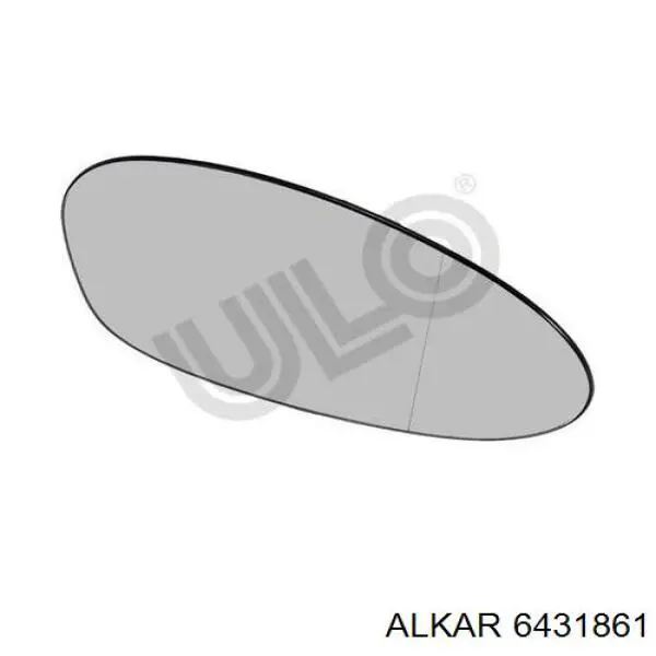 6431861 Alkar cristal de espejo retrovisor exterior izquierdo