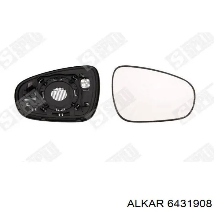 Cristal de espejo retrovisor exterior izquierdo Alkar 6431908 precio, desde 38,23 EUR