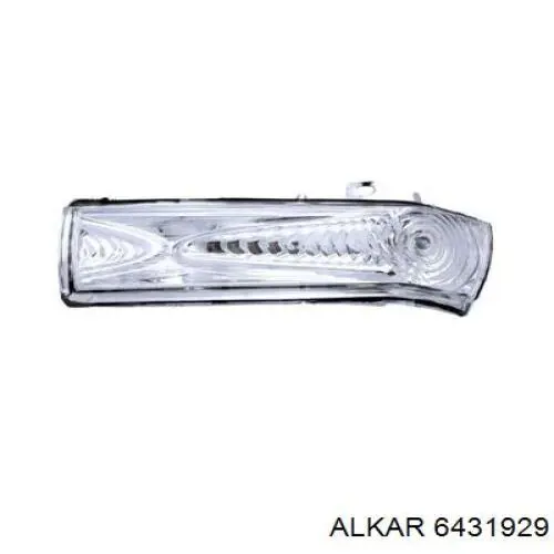 6431929 Alkar cristal de espejo retrovisor exterior izquierdo