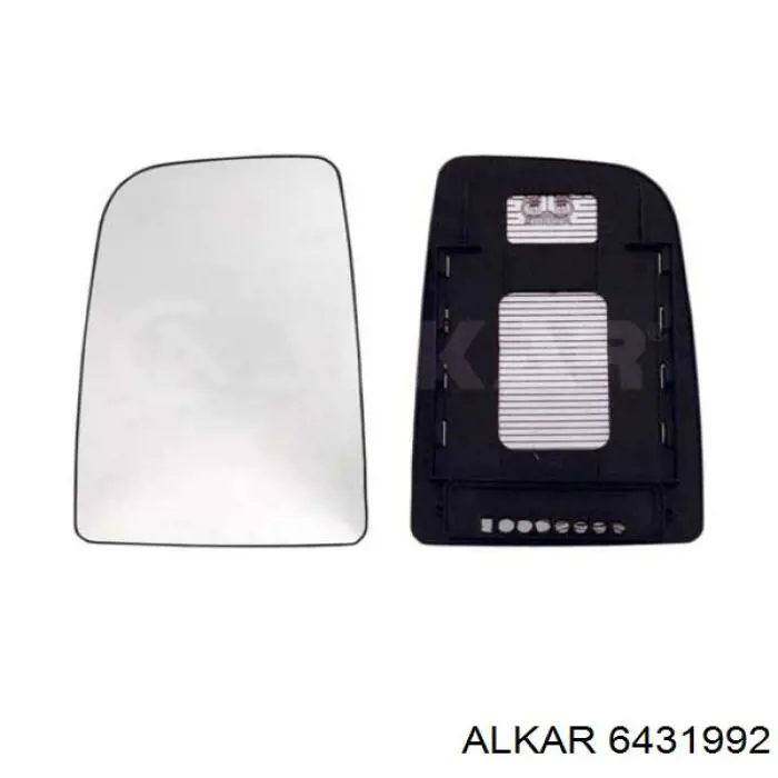 6431992 Alkar cristal de espejo retrovisor exterior izquierdo