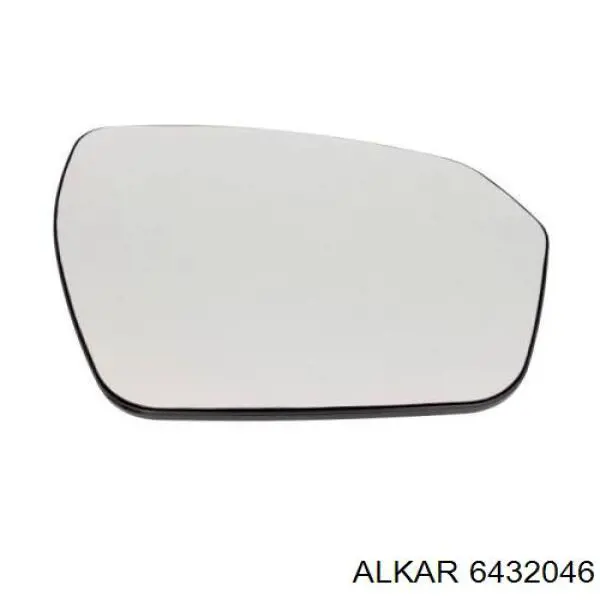 6432046 Alkar cristal de espejo retrovisor exterior derecho