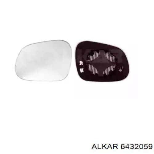 Comprar 6432059 Alkar Cristal de espejo retrovisor derecho