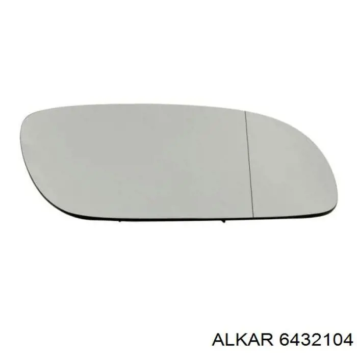 6432104 Alkar cristal de espejo retrovisor exterior derecho