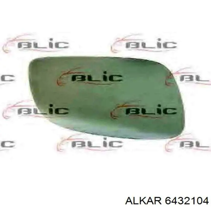 6432104 Alkar Cristal de espejo retrovisor derecho