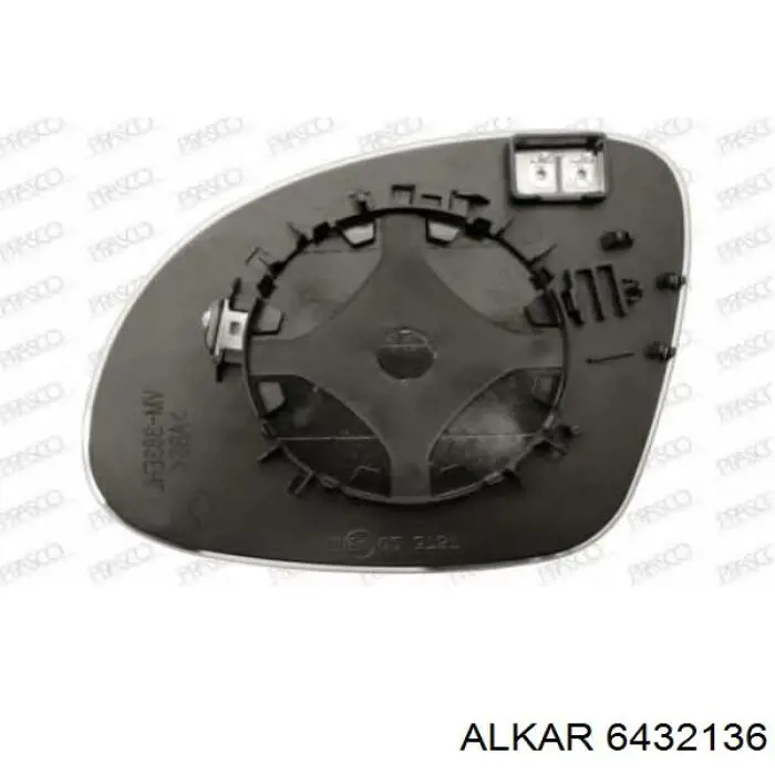 Cristal de espejo retrovisor derecho Alkar 6432136 precio, desde 14,80 EUR