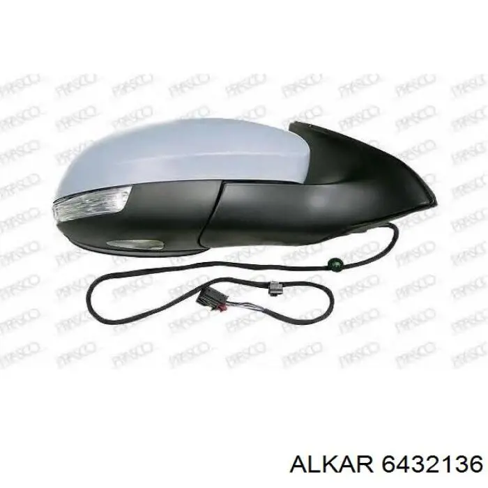 Comprar 6432136 Alkar Cristal de espejo retrovisor derecho